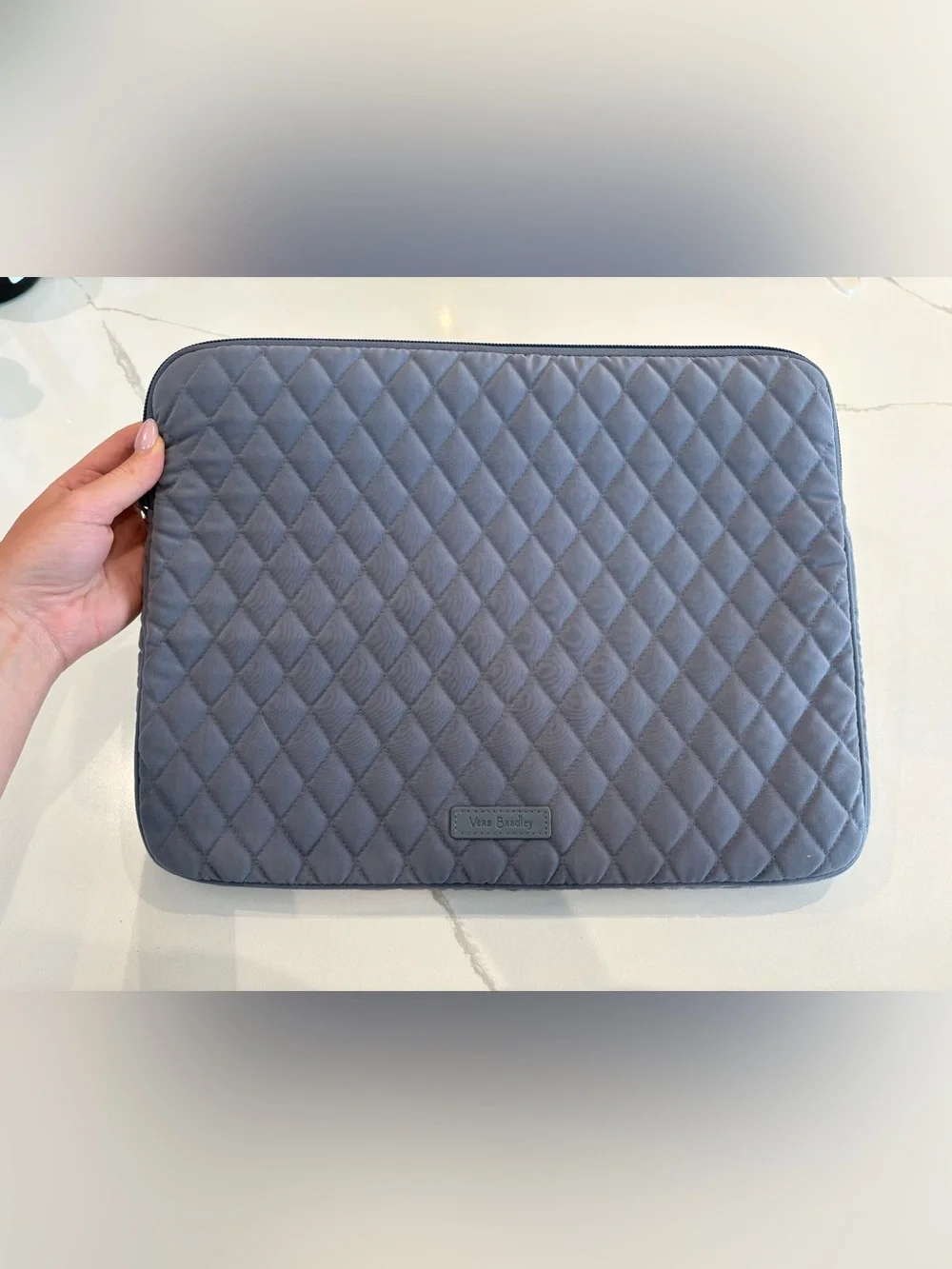 Vera Bradley Laptop Sleeve - Gray